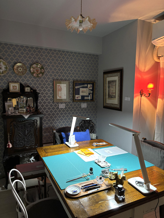 北九州市カリグラフィー教室ラ・ジュマン・ノワール